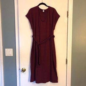 Old Navy Ribbed Knit Midi Dress, XL